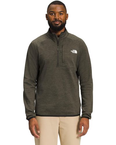 The North Face Canyonlands Pullover mit halbem Reißverschluss - Grün