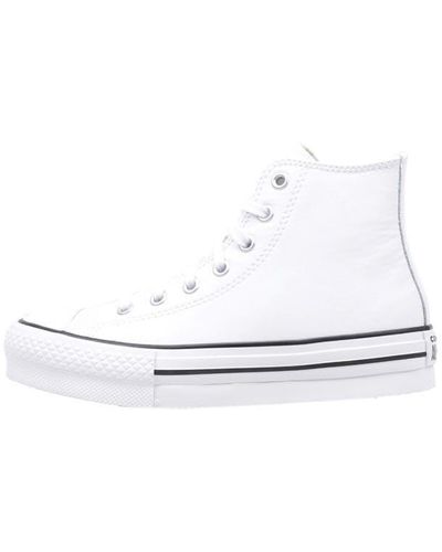 Converse Chuck Taylor All Star Eva Lift Leather Sneaker - Weiß