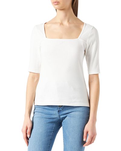 Naf Naf Maglietta T-Shirt - Bianco
