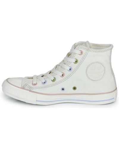 Converse Chuck Taylor All Star Mixed Material Sneaker Donna Colore Naturale Sneaker High Shoes - Neutro