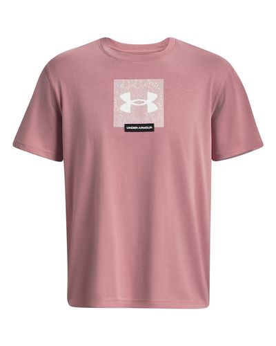 Under Armour S Boxed Hw T-shirt 99 Pink S