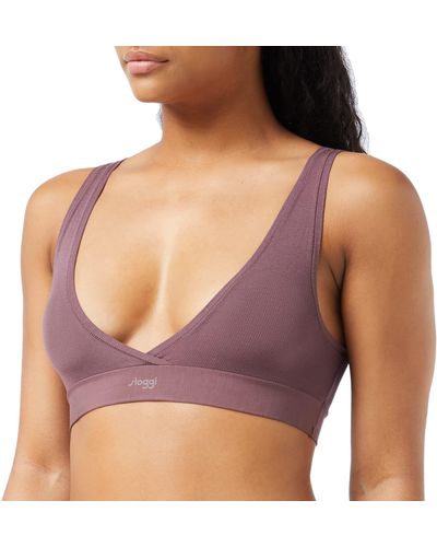 Sloggi GO Allround Sujetador Estilo Bralette - Morado