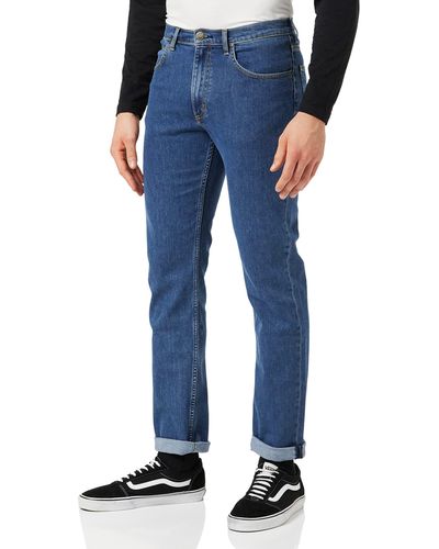 Lee Jeans Herren Brooklyn' Straight Jeans - Blau