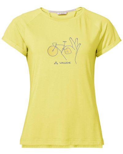 Vaude T-Shirt Cyclist 2 T-Shirt Mimosa 40 - Gelb