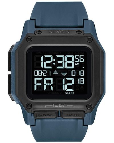 Nixon Digital Chinesische Automatik Uhr mit Kunststoff Armband A1180-2889-00 - Mehrfarbig