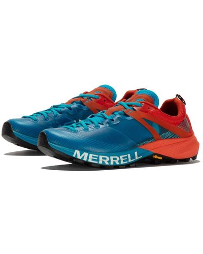 Merrell Mtl Mqm-tahoe/tangerine Trainer - Blue