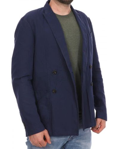 Scotch & Soda Blazer Blu Uomo