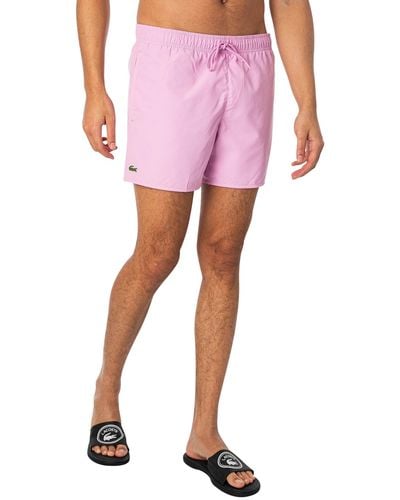 Lacoste Badehose Swimsuit MH6270 IKE Gelato Vert Rosa - Pink