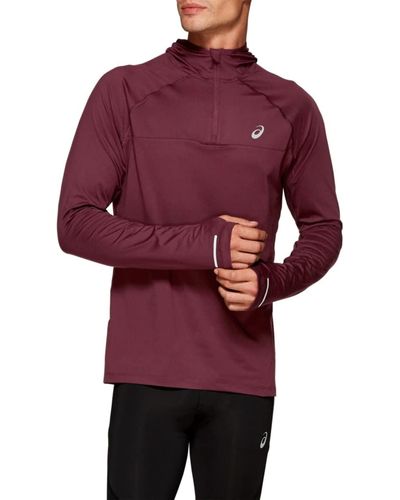 Asics Thermopolis Plus Hoodie Clothes - Red