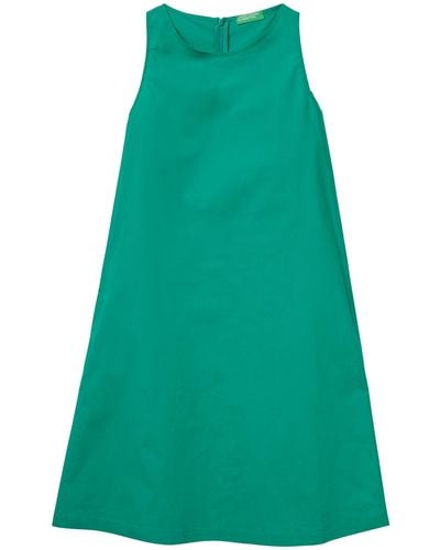 Benetton Dress 464kdv04x - Green