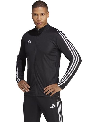 adidas Tiro 23 League Trainingsjack Voor - Zwart