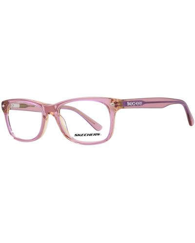 Skechers Eyeglasses Se 1627 072 Shiny Pink - Black