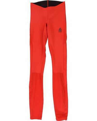 Reebok S Crossfit Compression Athletic Trousers - Red