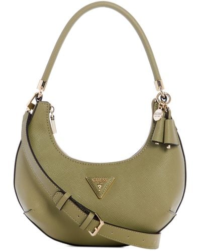 Guess Gizele Small Hobo Sage - Verde