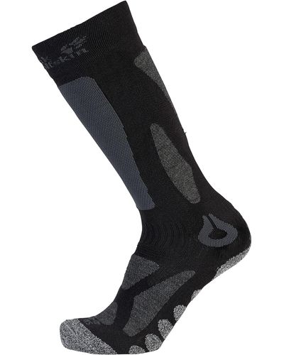 Jack Wolfskin Ski Merino Sock High Cut - Black