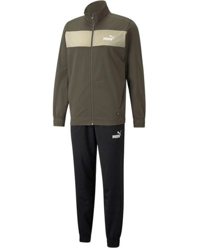PUMA Poly Suit Cl Trainingsanzug - Grau