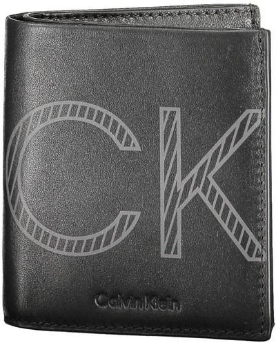 Calvin Klein Verticale Monogram Portemonnee K50k508988 0ih Zwart