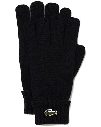 Lacoste RV0452 Cold Weather Gloves - Schwarz