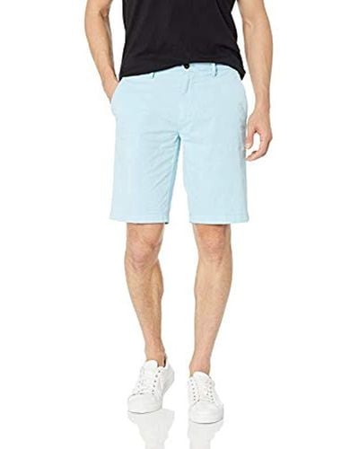 Goodthreads Slim-fit 11" Flat-front Comfort Stretch Chino Short - Blue