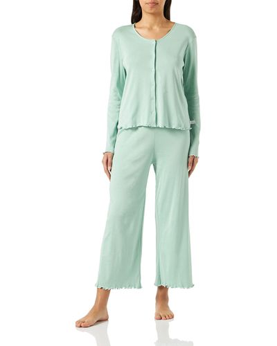 Benetton Pig(jacket+pant) 3ga23p01t Pyjama Set - Green
