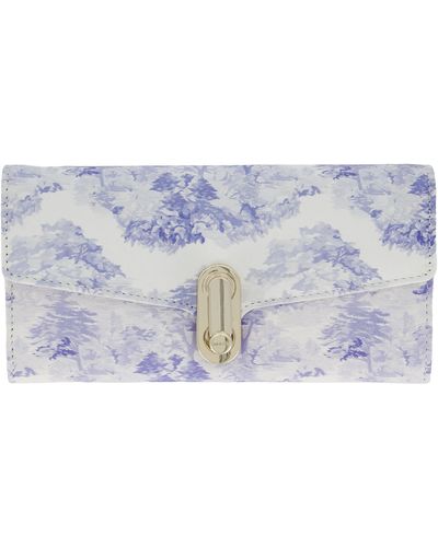 Ted Baker Ayalami New Romantic Landscape Large Purse - Blue