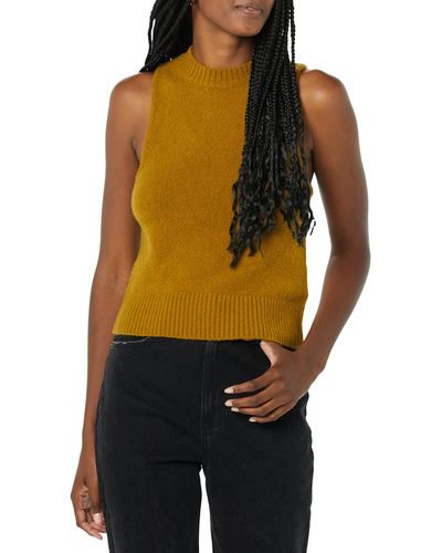 Amazon Essentials Boucle Sweater Tank - Brown