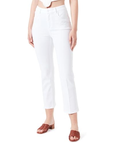 Comma, CI Jeans Regular Fit - Weiß