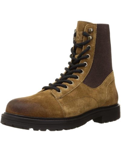 DIESEL Up Boots - D-alabhama Bt - Brown