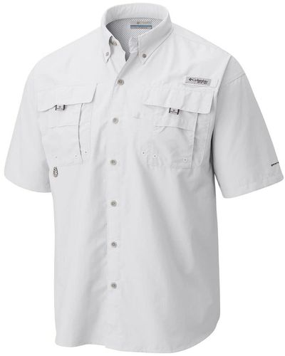 Columbia PFG Bahama Ii Short Sleeve Shirt Bluse - Weiß