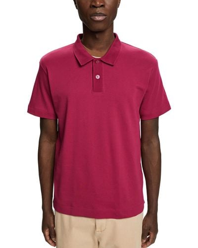 Esprit Collection 023eo2k305 Polo Shirt - Red