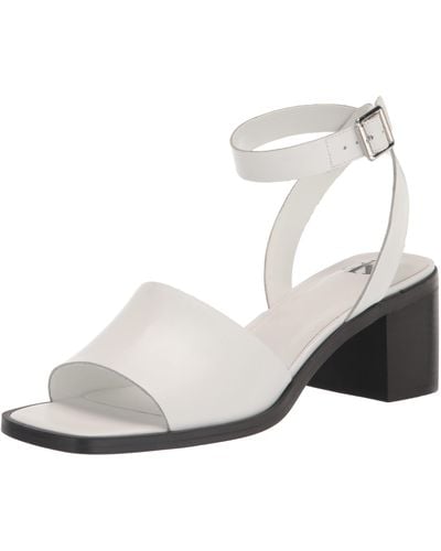 Calvin Klein Jeroty Heeled Sandal - White