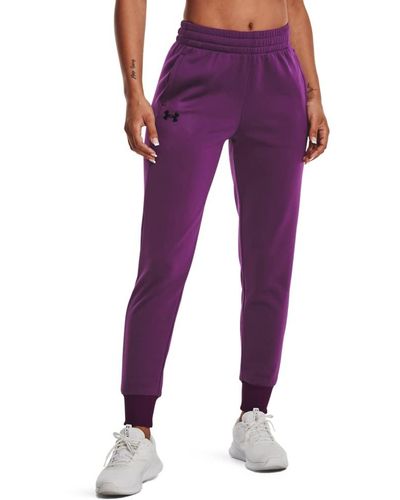 Under Armour Standard Armourfleece Jogger, - Purple