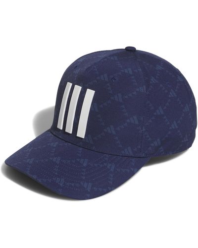 adidas Golf Tour 3-stripes Printed Cap - Blue