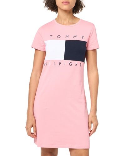 Tommy Hilfiger T-shirt Dress - Pink