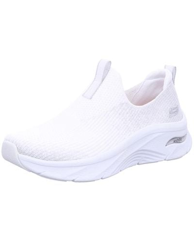 Skechers E Relaxed Fit Arch Fit Dlux Sneaker - Weiß