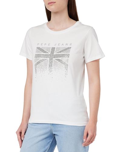 Pepe Jeans Allie T-Shirt - Blanc