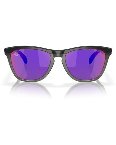 Oakley Oo9284 Frogskins Range Round Sunglasses - Purple
