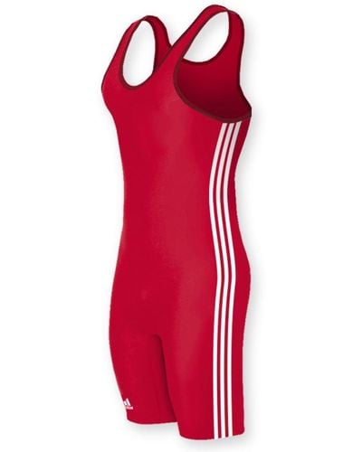 adidas Red/White - Rouge