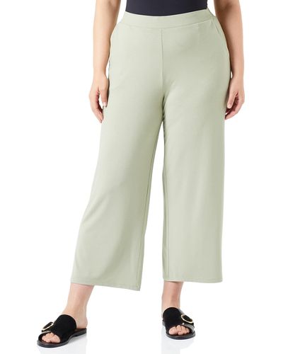 Gerry Weber Schlupfhose mit Stretchkomfort unifarben 7/8 Länge Sage 42 - Natur