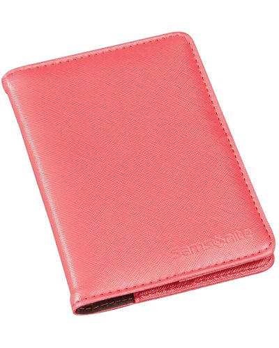 Samsonite ® Rfid Passport Holder - Pink