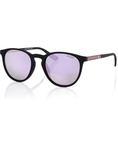 Superdry Vintage Suika Sunglasses - Black/pink - Purple