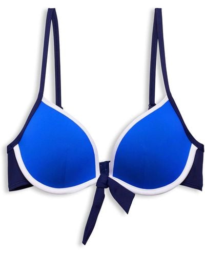 Esprit Mona Beach RCS Pad.Plunge Bikini - Azul