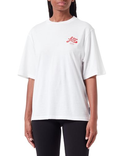HUGO Dalonia T Shirt - Weiß