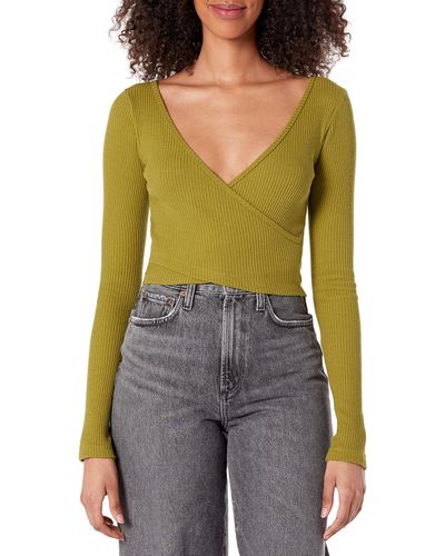 Cosabella Womens Contemporary Lounge Top - Green