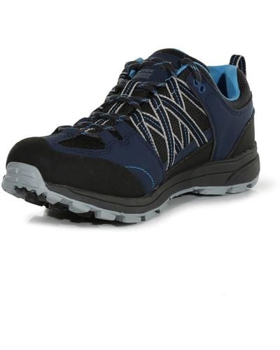 Regatta Samaris Low 2 S Walking Shoes Dark Denim 7 - Blue