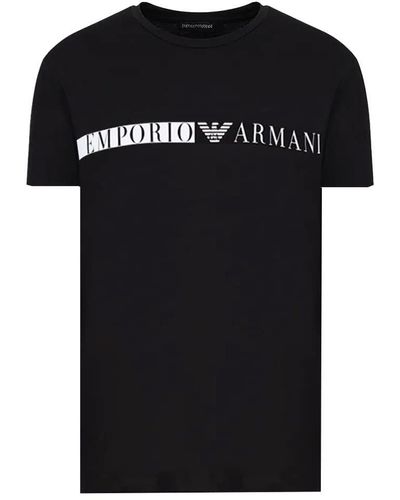 Emporio Armani Underwear Side Logoband T-Shirt - Schwarz