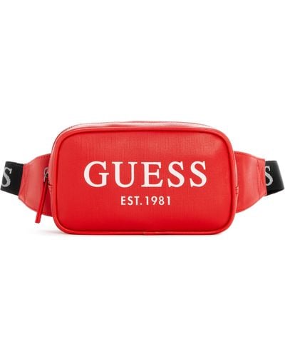 Guess Adult Outfitter Bum Bag - Red