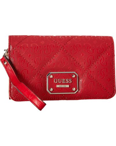 Guess S Ophelia Slg Phone Organizer - Rood