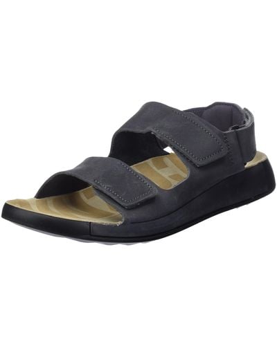 Ecco 2ND Cozmo M Flat Sandal - Schwarz