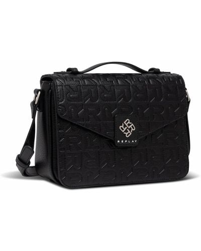 Replay Fw3530 Handbag - Black